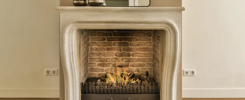 Vintage-style Fireplace Redesign in Christiansburg, Virginia