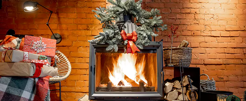 Travis Industries Linear Gas Fireplace Installation in Christiansburg, Virginia