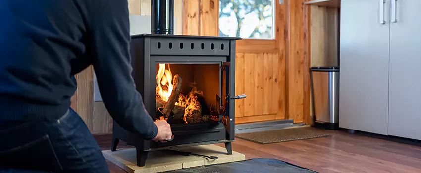 Open Hearth Wood Fireplace Installation in Christiansburg, VA