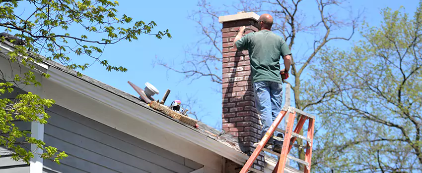 Vinyl and PVC Chimney Flashing Installation in Christiansburg, VA