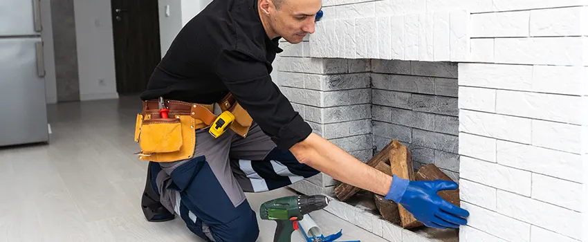Fireplace Damaged Damper Frame Repair Services in Christiansburg, Virginia