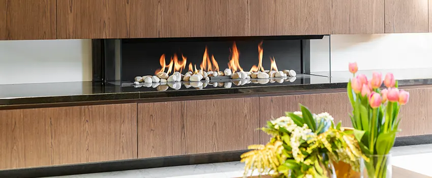 Double-height Fireplace Design Refurbishment in Christiansburg, Virginia