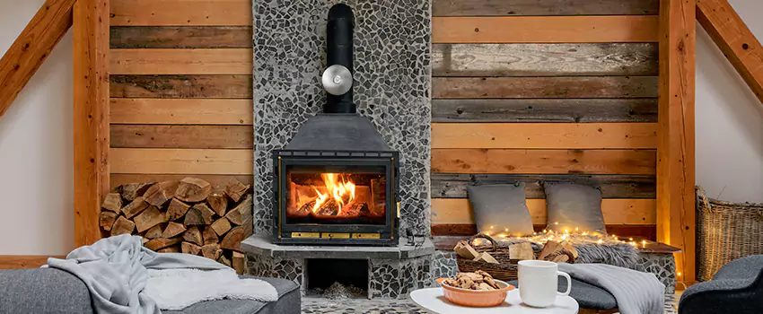 Thelin Hearth Products Direct Vent Gas Stove Fireplace Inspection in Christiansburg, Virginia